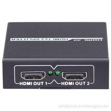 Full HDMI 1.4 1x2 Splitter with HDCP and 8kV ESD ProtectionNew